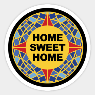 Dragon Carpet Con Home Sweet Home Circle Sticker